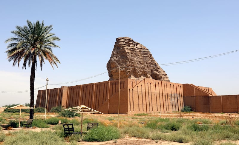 The ziggurat at Aqar Quf