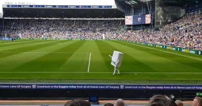 West Bromwich Albion mascot Boiler Man caused a stir when he was unveiled this weekend by the English Championship club. @MikeyGregory