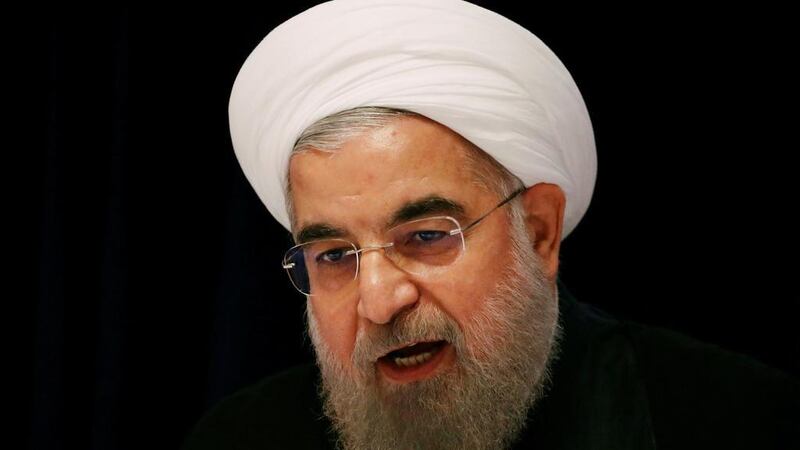 The placid image of the “moderate” that Hassan Rouhani cultivated abroad is impossible to reconcile with the reality of his rule. Lucas Jackson / Reuters