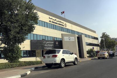 Dubai, August, 05, 2018: General view of the Al Baraha Hospital in Dubai. Satish Kumar for the National
