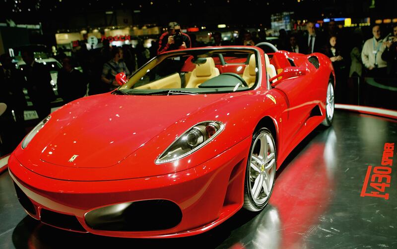 7. Ferrari F430: 16.0 litres per 100km, and 593.8km on a full tank. Getty Images