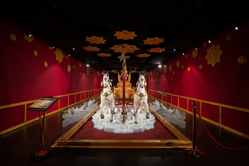 The interior of Thailand's pavilion. Photo: Expo 2020