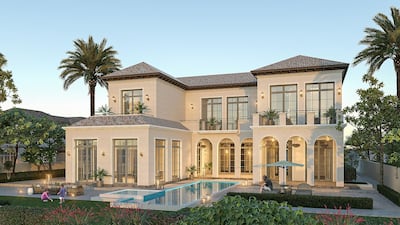 The villas will come in four different styles. Courtesy Jubail Island Investment Company