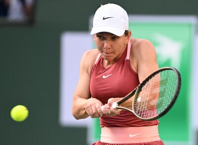 Simona Halep raced into the Indian Wells semi-finals afte a comfortable win over Petra Martic. Reuters