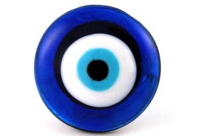 The classic glass evil eye amulet 