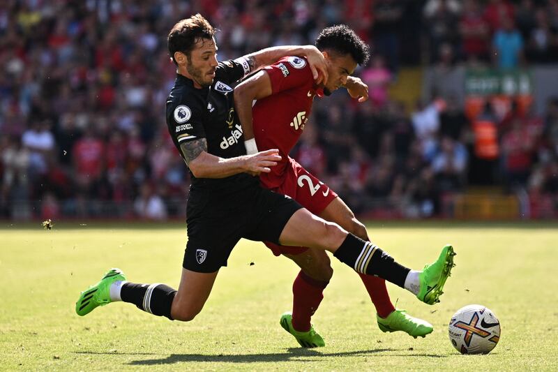 Adam Smith - 1. The 31-year-old looked lost. He rarely got close to an opponent and when he did he was booked for a rash challenge on Henderson – his fourth successive Premier League game with a yellow card. It was no surprise when he was withdrawn at half time for Solanke. AFP