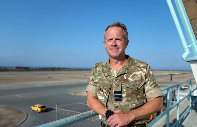 Other UK officials on the list include: Station Commander Group Captain Simon Cloke, commander of RAF Akrotiri in Cyprus. Getty Images