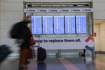 Thousands of flights into, within or out of the US have been cancelled in recent days as airlines suffer staffing crises, FlightAware reports. AFP