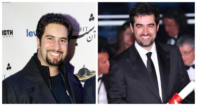 Kourosh Ahari, left, and Shahab Hosseini are once again teaming up on the big screen, this time for a biopic of Iranian-American physicist and inventor, Ali Javan. Getty Images