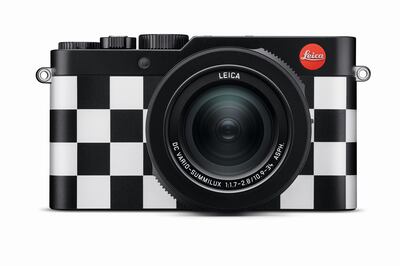 Leica D-Lux 7 Vans x Ray Barbee is covered in Vans's signature checkerboard pattern and has the same technical specifications as the Leica D-Lux. Photo: Leica