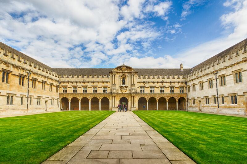 St. John's College, Oxford, England. Getty Images