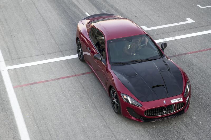 DUBAI, UNITED ARAB EMIRATES. 25 October 2017. Maserati Owners Club meet up event at the Dubai Autodrome (Photo: Antonie Robertson/The National) Journalist: Adam Workman. Section: Motoring.