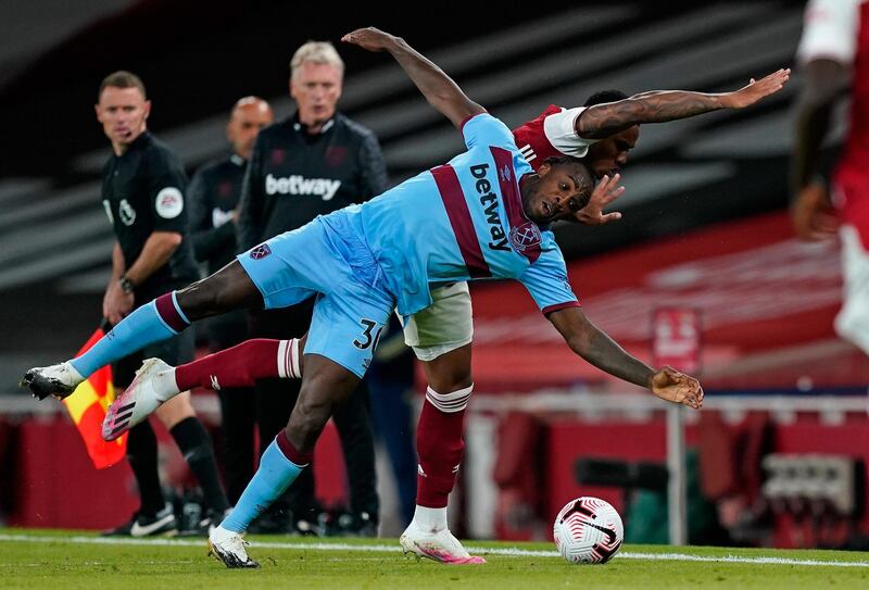 Michail Antonio - 8, Put in a spirited performance and was rewarded with a goal and also hit the bar with a header. AP