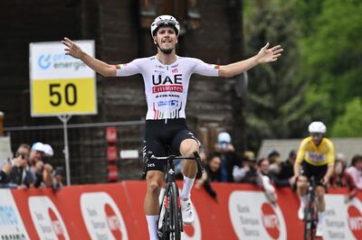 Joao Almeida placed second to Adam Yates and secured two stage victories at the Tour de Suisse. AP