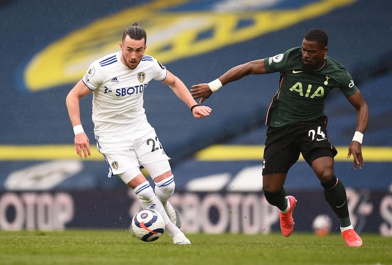 Left midfield: Jack Harrison (Leeds United) – Serge Aurier may not forget Harrison for a while after he ran him ragged as Leeds troubled Tottenham’s porous defence. Reuters
