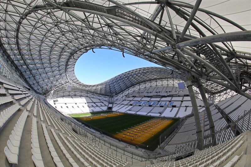 Marseille's Stade Velodrome will host a number of group matches, one quarter-final, and one semi-final at Euro 2016. Gernot Hensel / EPA
