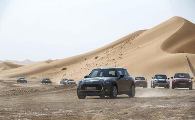 Heading across the sands.