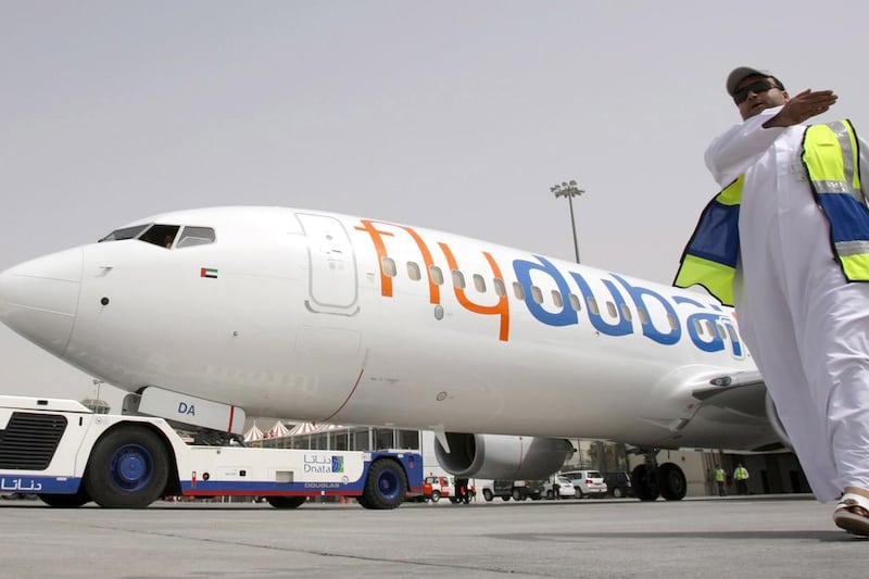 Flydubai added 19 destinations last year, including flights to east Europe and Central Asia. Karim Sahib / AFP