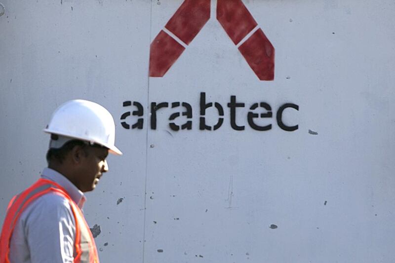 Arabtec said that profits for the full year of 2013 stood at Dh377 million, an increase of 171 per cent. Silvia Razgova / The National