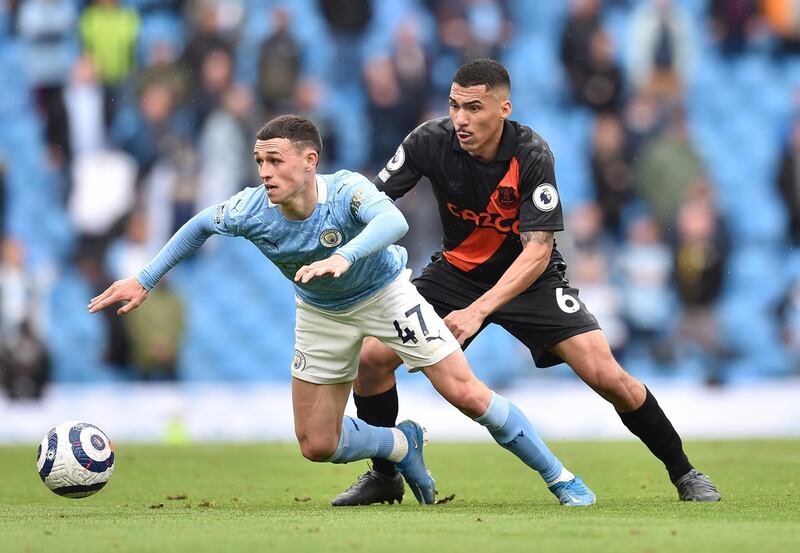 Allan 6 – The midfielder was let down by some of his teammates. He displayed some good control when on the ball, but City’s attack was too much for him to handle. AFP