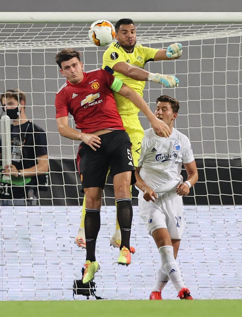 MANCHESTER UNITED PLAYER RATINGS V FC COPENHAGEN: Sergio Romero - 6: Twelfth clean sheet in his 17 games this season and always comfortable in a competition he starred in two years ago. Reuters