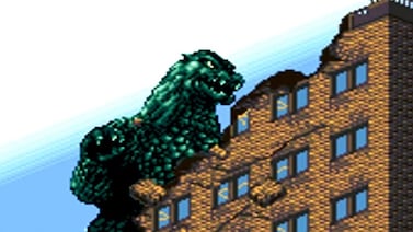 The first Godzilla game to come out on Nintendo's SNES console was Super Godzilla in 1993. Photo: Toho Co Ltd