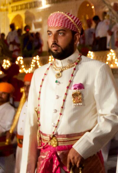 Lakshyaraj Singh Mewar is the 77th successor of the 1,500-year-old House of Mewar. Getty Images