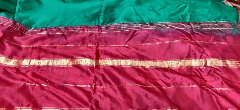 An Ilkal sari from Doshi's wardrobe