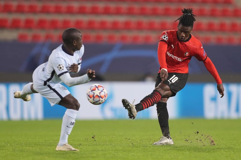 Edouardo Camavinga - 6, The teenager was neat on the ball but didn’t show too much star quality. AP Photo