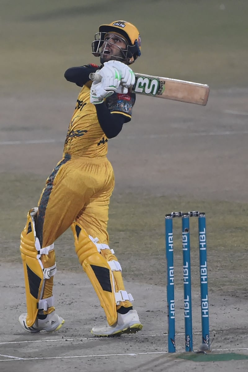 Mohammad Haris came into the limelight while playing for Peshawar Zalmi in the Pakistan Super League this year. AFP