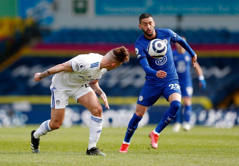 Hakim Zayich – 7. Played one delicious cross from which Havertz should have scored, and looked bright enough for it to be a surprise when he was taken off with over 20 minutes to go. PA