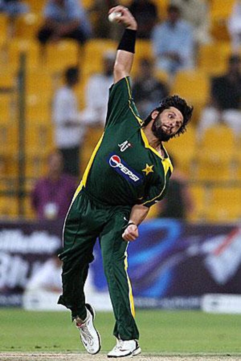 The match fee Shahid Afridi will get for his guest appearance at Emirates Airline Twenty20 will be gratefully received, bearing in mind the Dh130,000 fine he incurred for ball tampering in Australia.