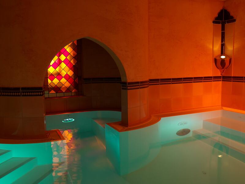 A handout photo of Spa Brine Bath at Hotel Die Sonne Frankenberg (Courtesy: Hotel Die Sonne Frankenberg)