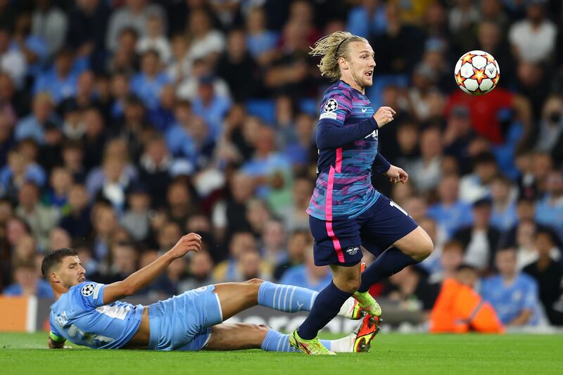 Emil Forsberg – 5. He made some good runs on the wing and delivered a few crosses, one of which ended up with a goal at the end of it. Getty Images