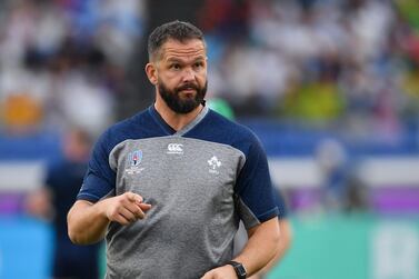 Ireland's defence coach Andy Farrell. Press Association