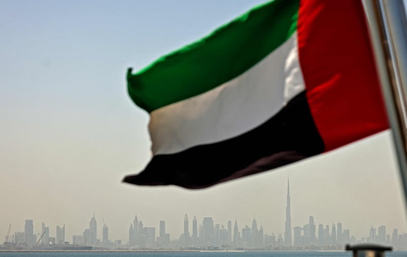The UAE's economy grew by 3.8 per cent year on year in the second quarter, the Central Bank said. AFP