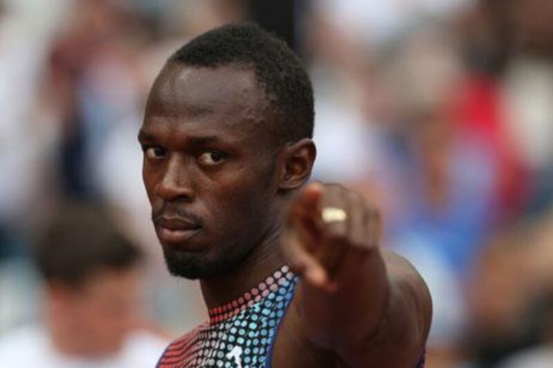 Usain Bolt has struck up a special connection with Mo Farah since their exploits at last year's Olympics.