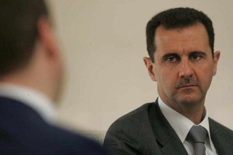 Bashar Al Assad has done everything to undermine agreement on a Syrian political transition as outlined by the Geneva framework. Sasha Mordovets / Getty Images