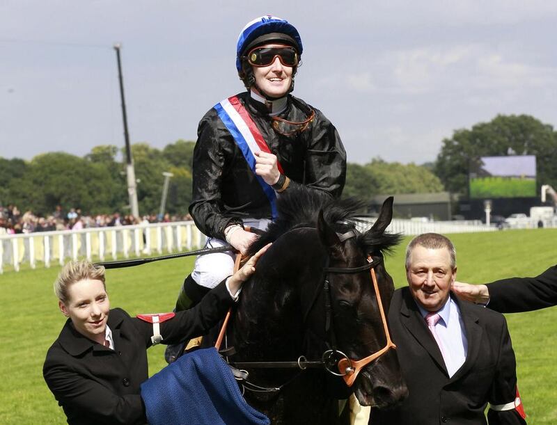Jockey Pat Cosgrave was handed a six-month ban but he appealed and the ERA reduced the punishment to four months on Monday. Suzanne Plunkett / Reuters

