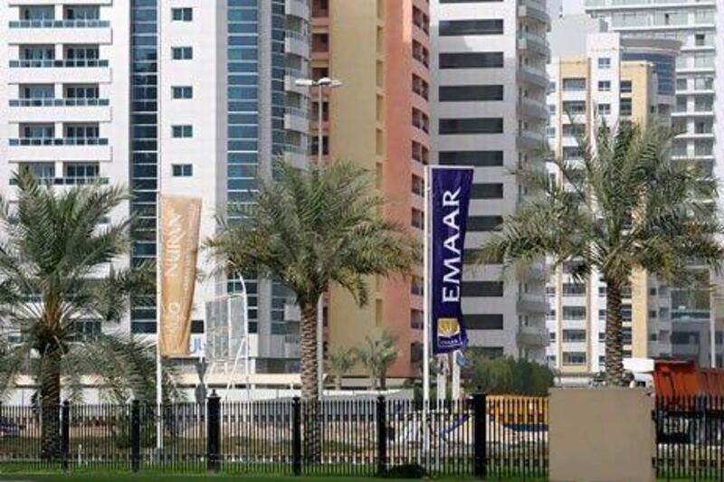 Emaar Properties, the region's biggest developer, was down 2.8 per cent to Dh2.75 a share.