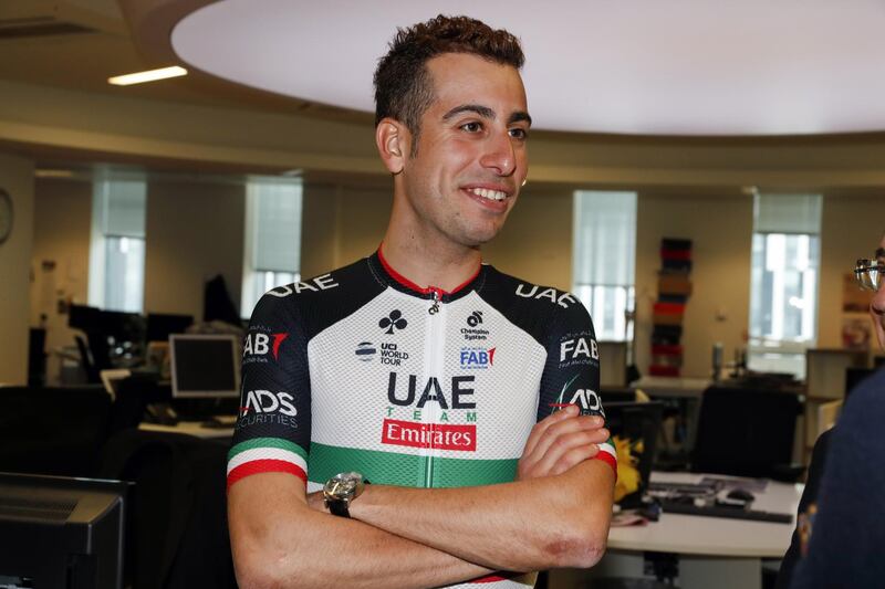 Fabio Aru alla Gazzetta dello Sport - Milano - 11/01/2018 -  Fabio Aru (ITA - UAE Team Emirates) - photo Roberto Bettini/BettiniPhoto©2017