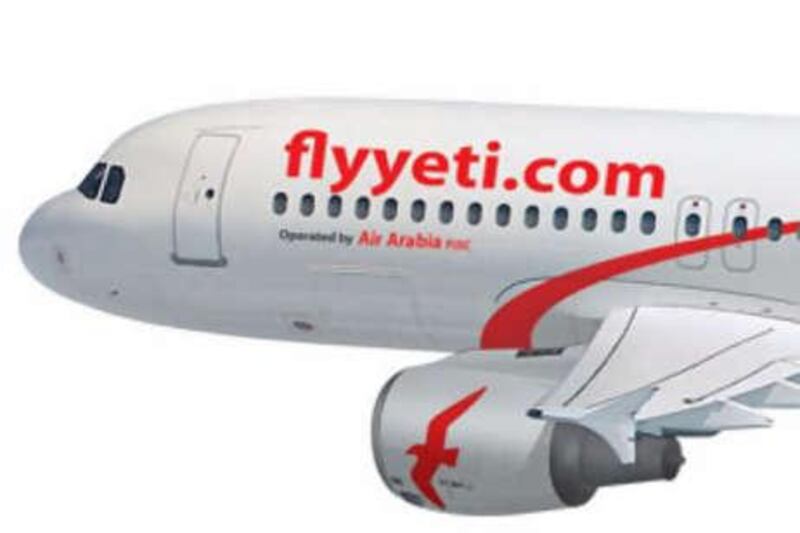 FlyYeti.com was Air Arabia's first commercial launch outside of its Sharjah hub.