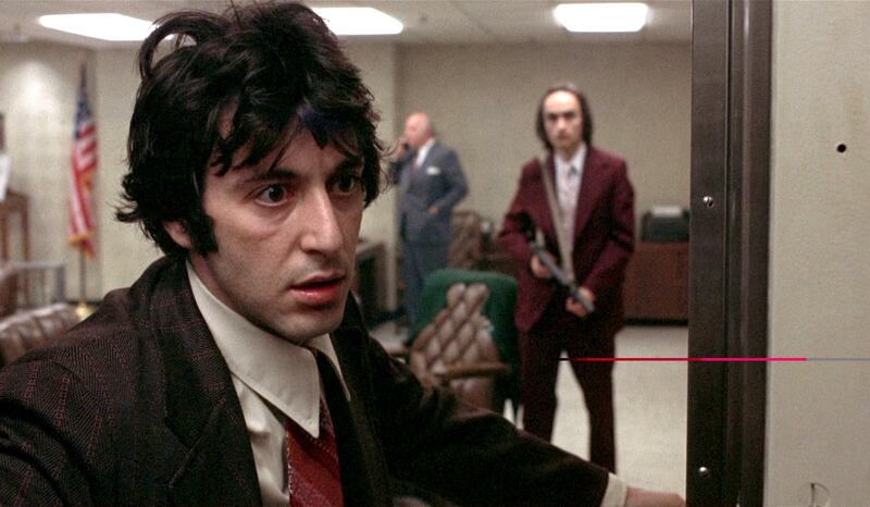 Al Pacino and John Cazale in Dog Day Afternoon
CREDIT: Artists Entertainment Complex