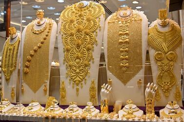 Demand for gold in India has slumped amid the economic slowdown, however, gold-backed loans have seen a steady rise amid the pandemic. AFP  