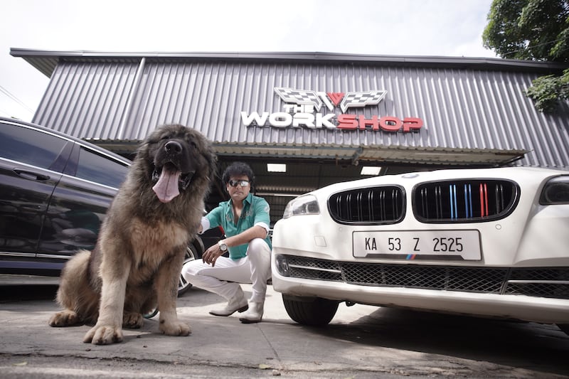 S Satish, 49, is a renowned dog breeder from southern Bengaluru city in Karnataka, claims that he owns the world’s most expensive dog, a Caucasian Shepherd dog named Cadabom Hayder.