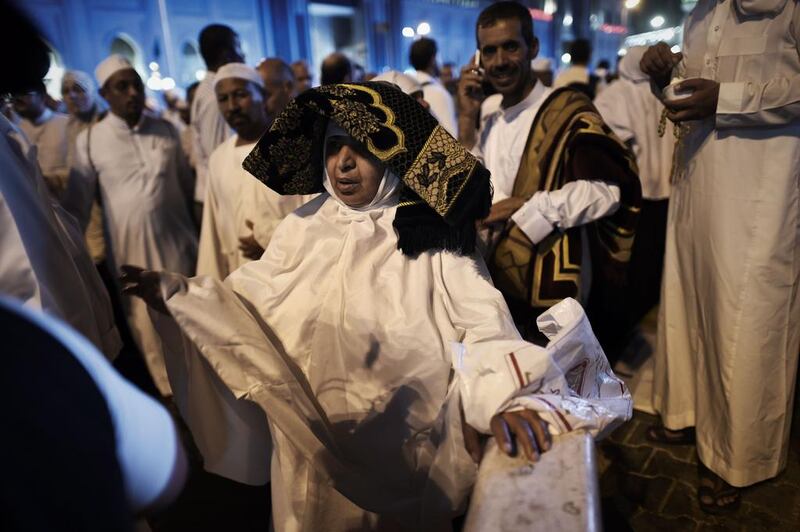 The ministry advised elderly people and those with heart, kidney and other chronic diseases not to make the pilgrimage. Mohammed Al Shaikh / AFP Photo