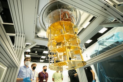 Technology Innovation Institute, Abu Dhabi, revealed its own quantum computer last year. Photo: TII