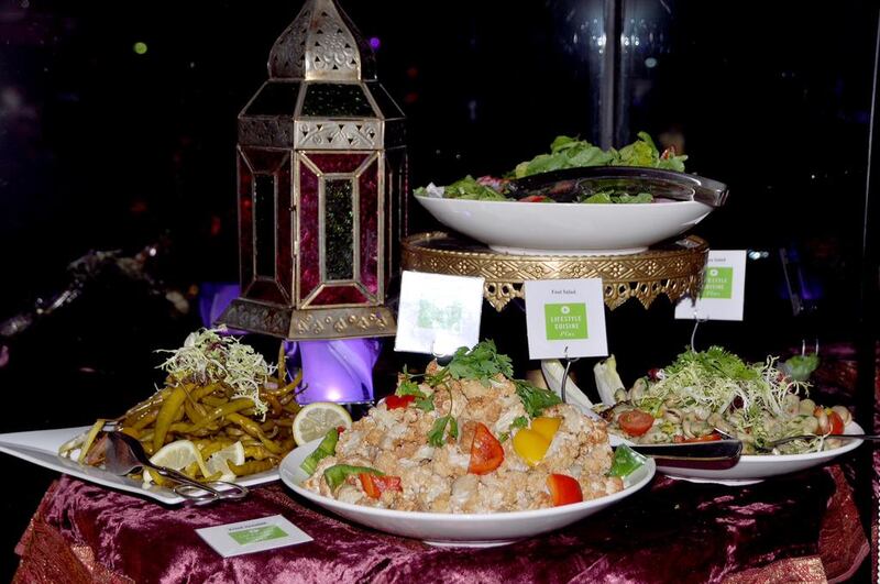 Iftar at CuiScene at the Fairmont Bab Al Bahr. Courtesy CuiScene
