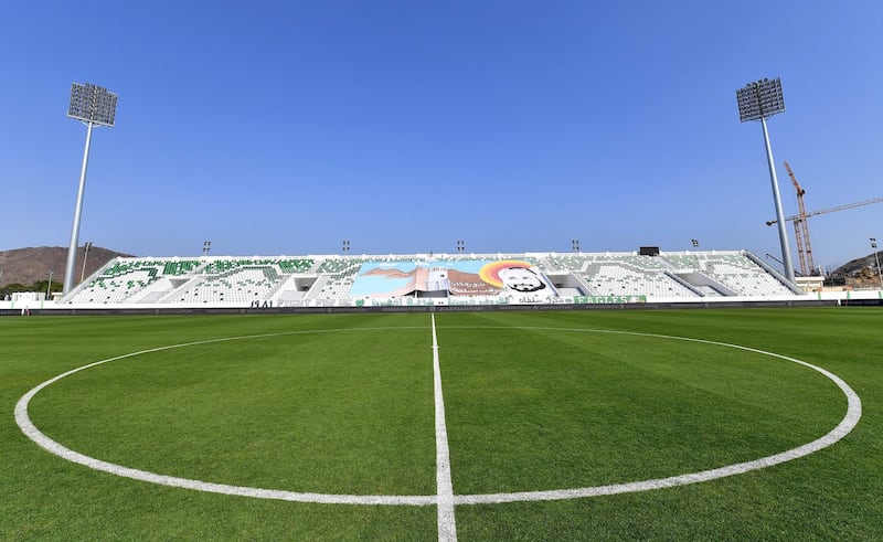 Khorfakkan Stadium in UAE. Courtesy AGL