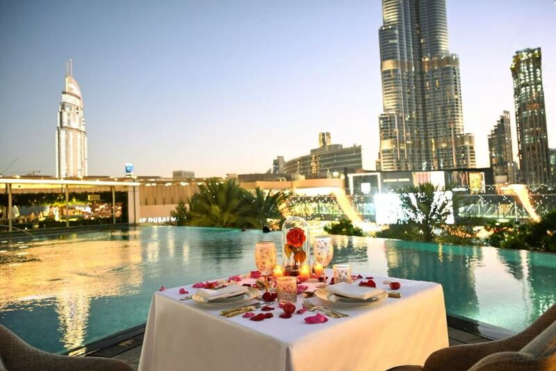The Restaurant at Address Downtown Dubai is serving a six-course dinner. Photo: Address Downtown Dubai